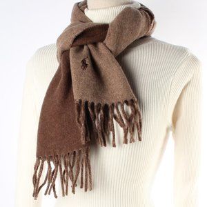 Polo Ralph Lauren Classic 2-in-1 Reversible Wool Scarf